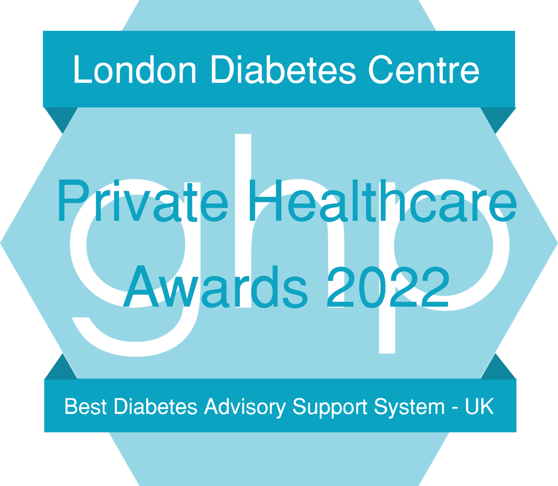 Feb22012 - London Diabetes Centre - 2022 Private Healthcare Awards Winners Logo